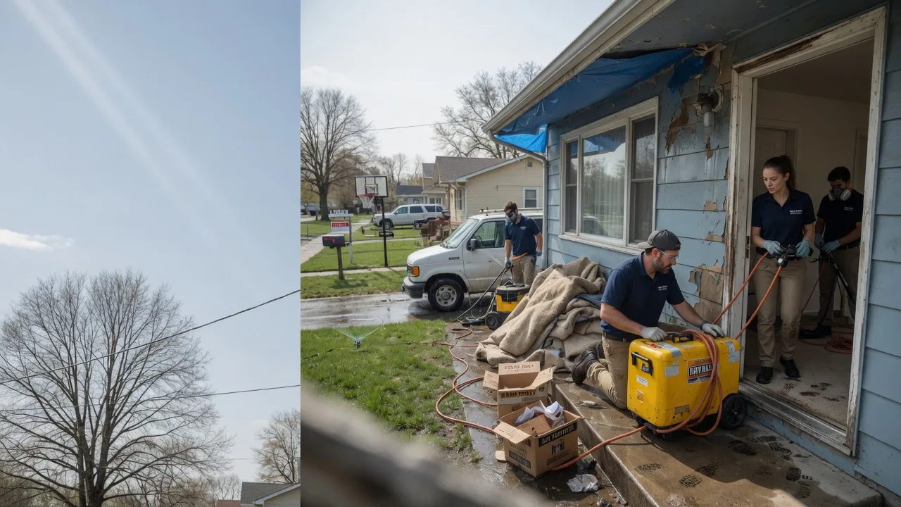 Basement Flood Cleanup in Kenly, NC near me